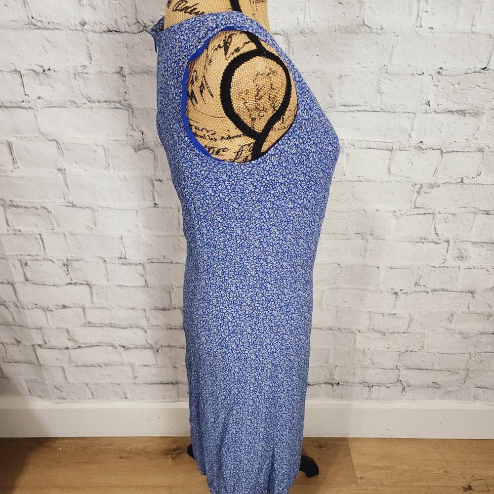 Gap dress Sz M sleeveless floral knee length casual A41 - Picture 3 of 4